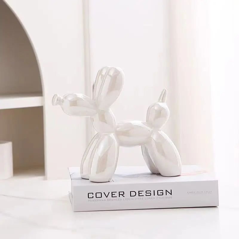 BowLift | – Small dog sculpture made of balloons