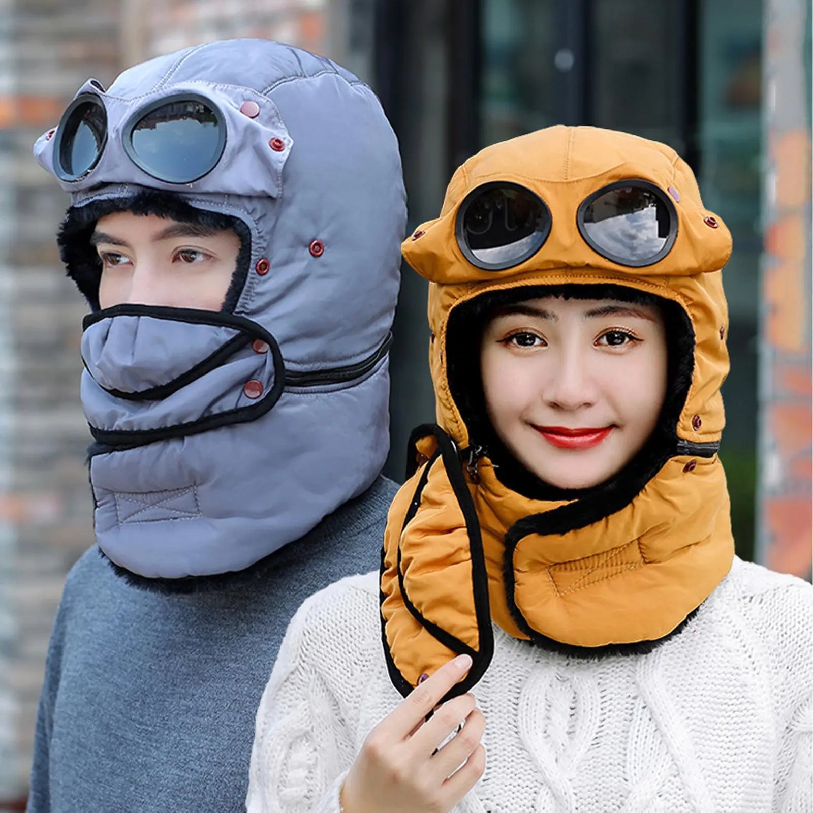 BowLift | Polar Vision Thermo Windproof Face Covering Beanie