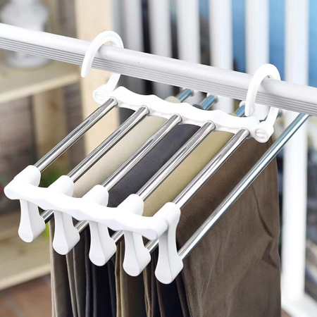 BowLift | 5-in-1 Adjustable Closet Organizer Hanger