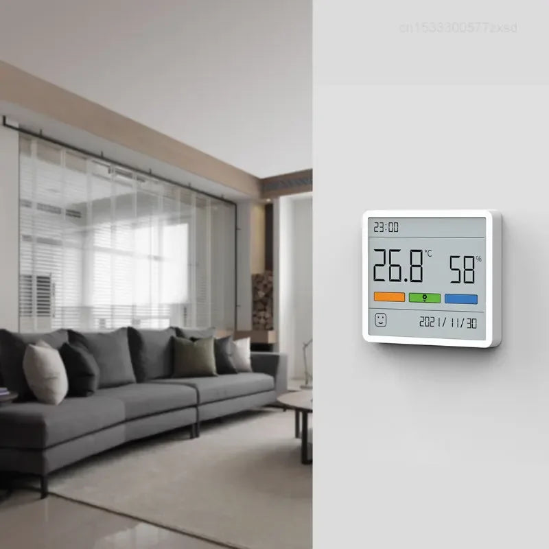 BowLift | All-in-One Indoor Humidity Meter Clock Digital Thermometer