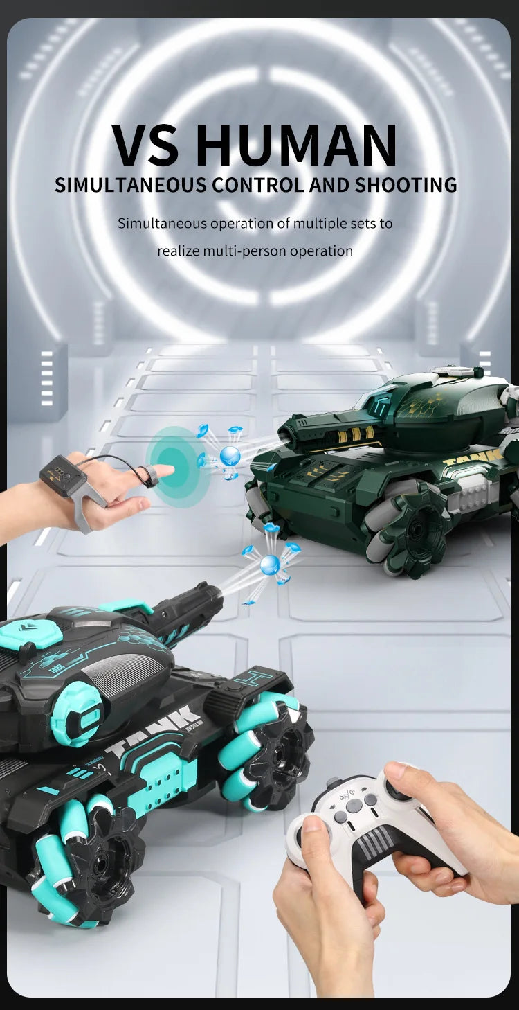 BowLift | Gesture And Remote Controlled Tank Vehicle Toy