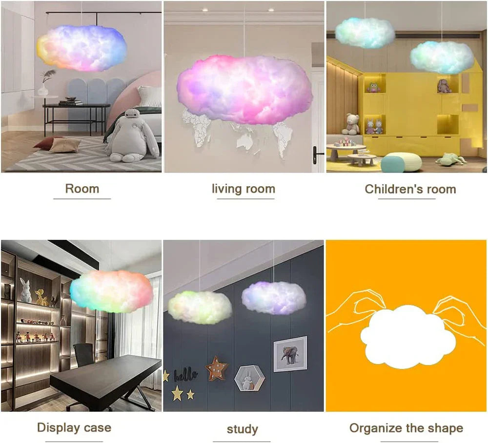BowLift | Cloudscape Glow 3D Cloud Smart Bedroom Light