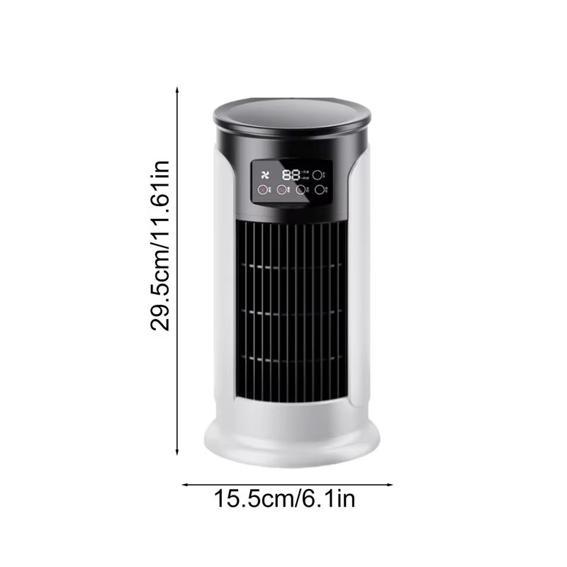 BowLift | Portable Air Conditioner Fan with Timer and 10 oz Water Tank for Quiet Room Cooling