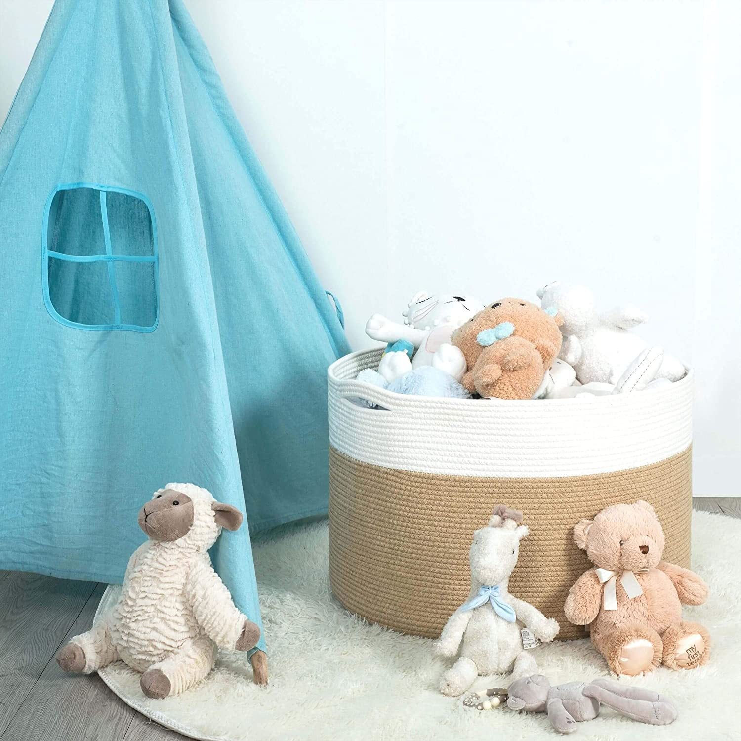 BowLift | Large Rope Ceiling Storage Basket