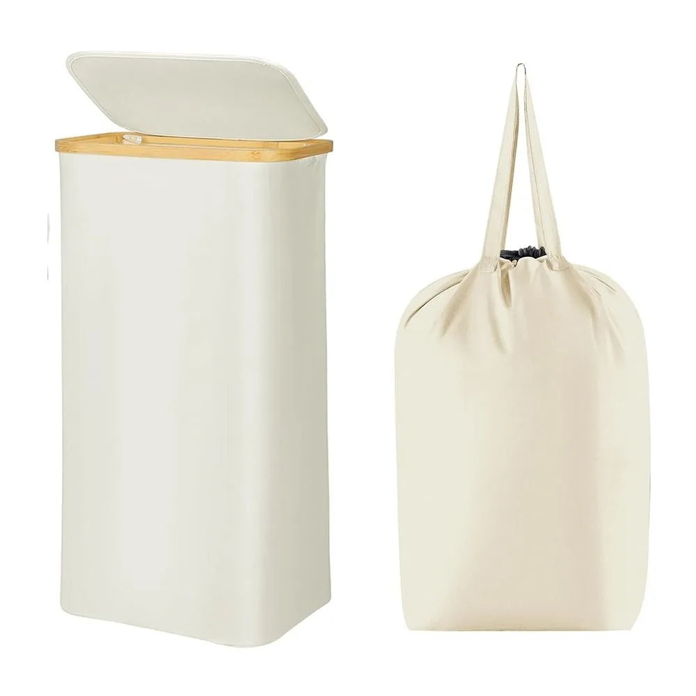 BowLift | Collapsible Laundry Basket with Inner Bag