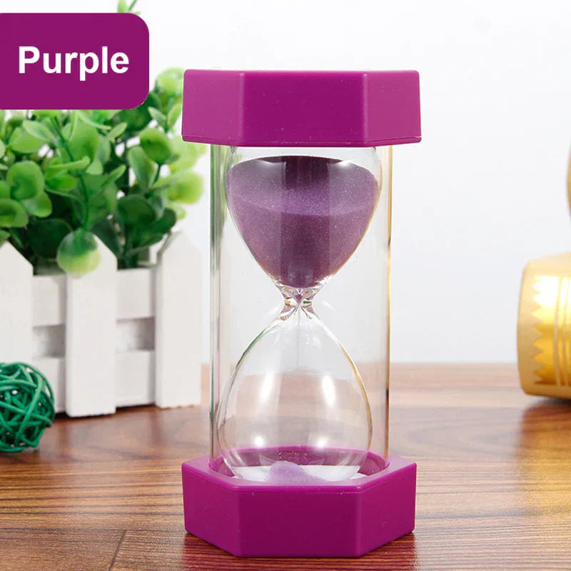 BowLift | Hexagonal Decorative Hourglass – Multiple Time Options and Colors