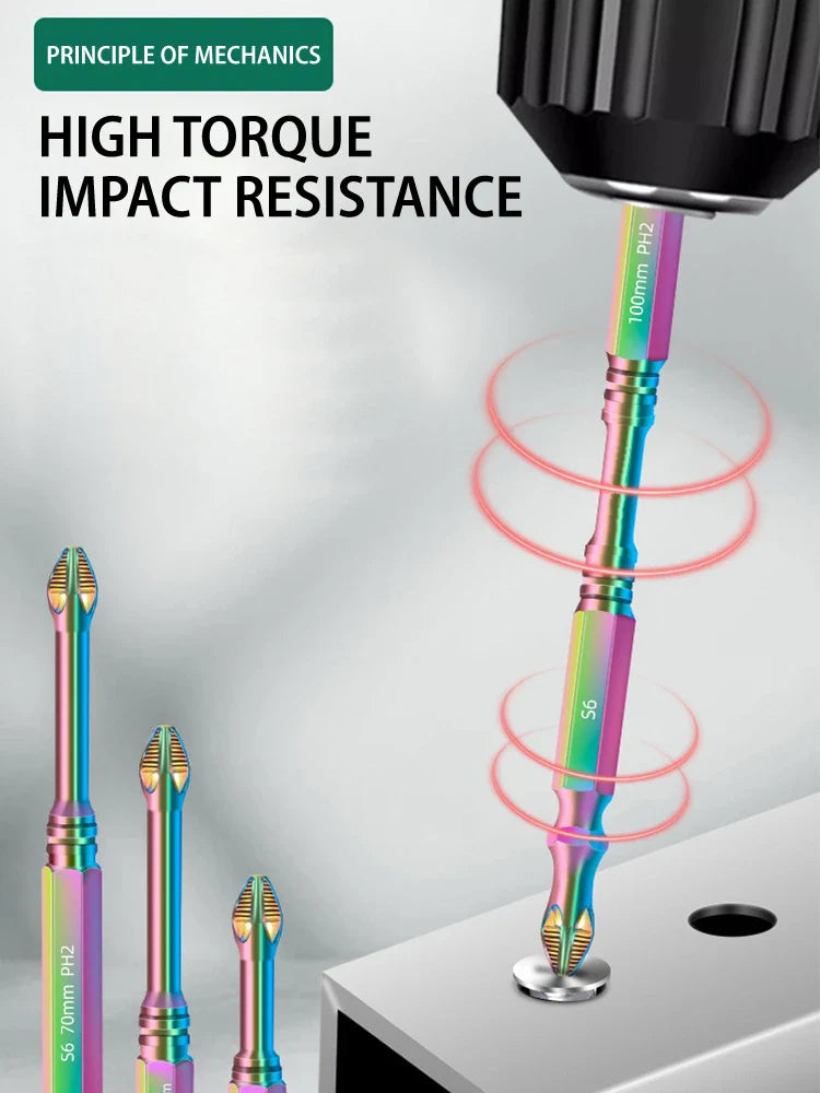 BowLift | Magnetic Titanium Impact Anti-Slip Screw Head