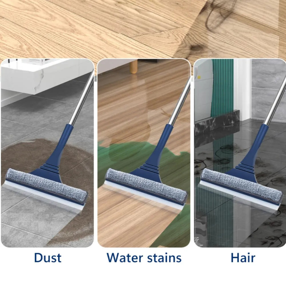 BowLift | FlexiClear Window Cleaner | 2-in-1 Cleaning | Flexible Head | Telescopic Handle