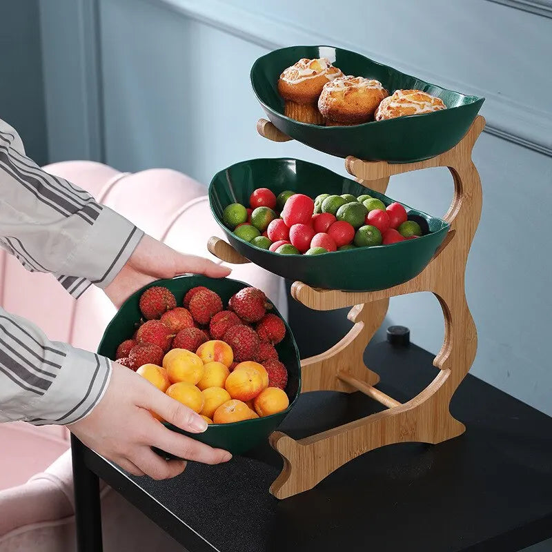 BowLift | FruitTower - Elegant Metal Fruit Stand