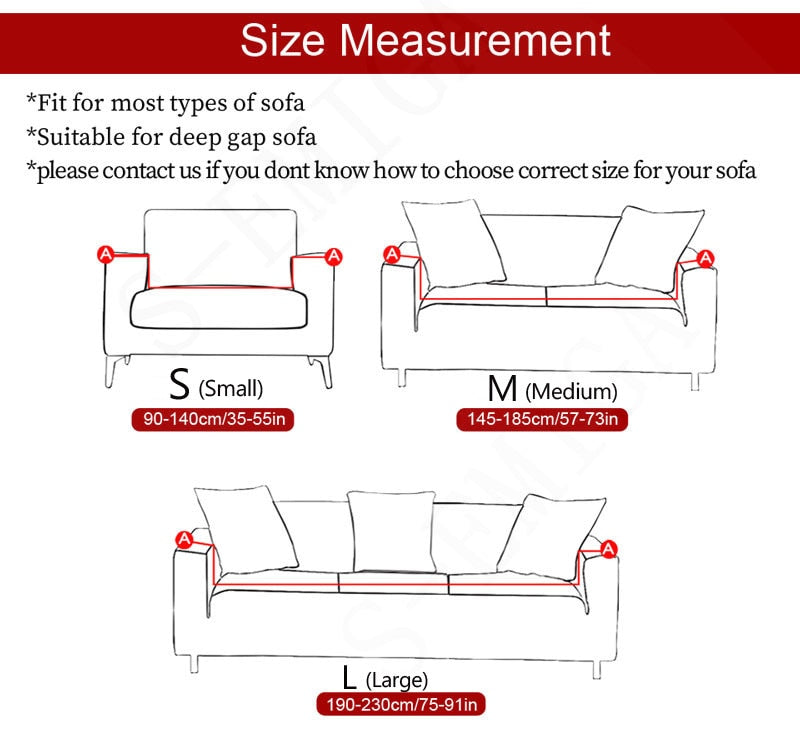 BowLift | Modern Non-slip Colorful Elastic Sofa Cover