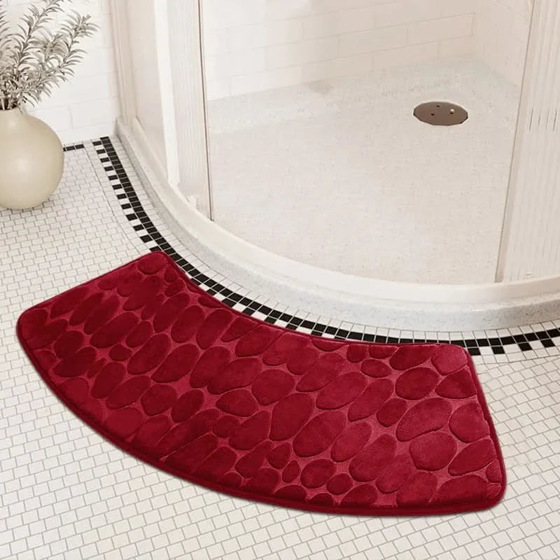 BowLift | Curved Non-Slip Bathroom Mat with Ergonomic Design