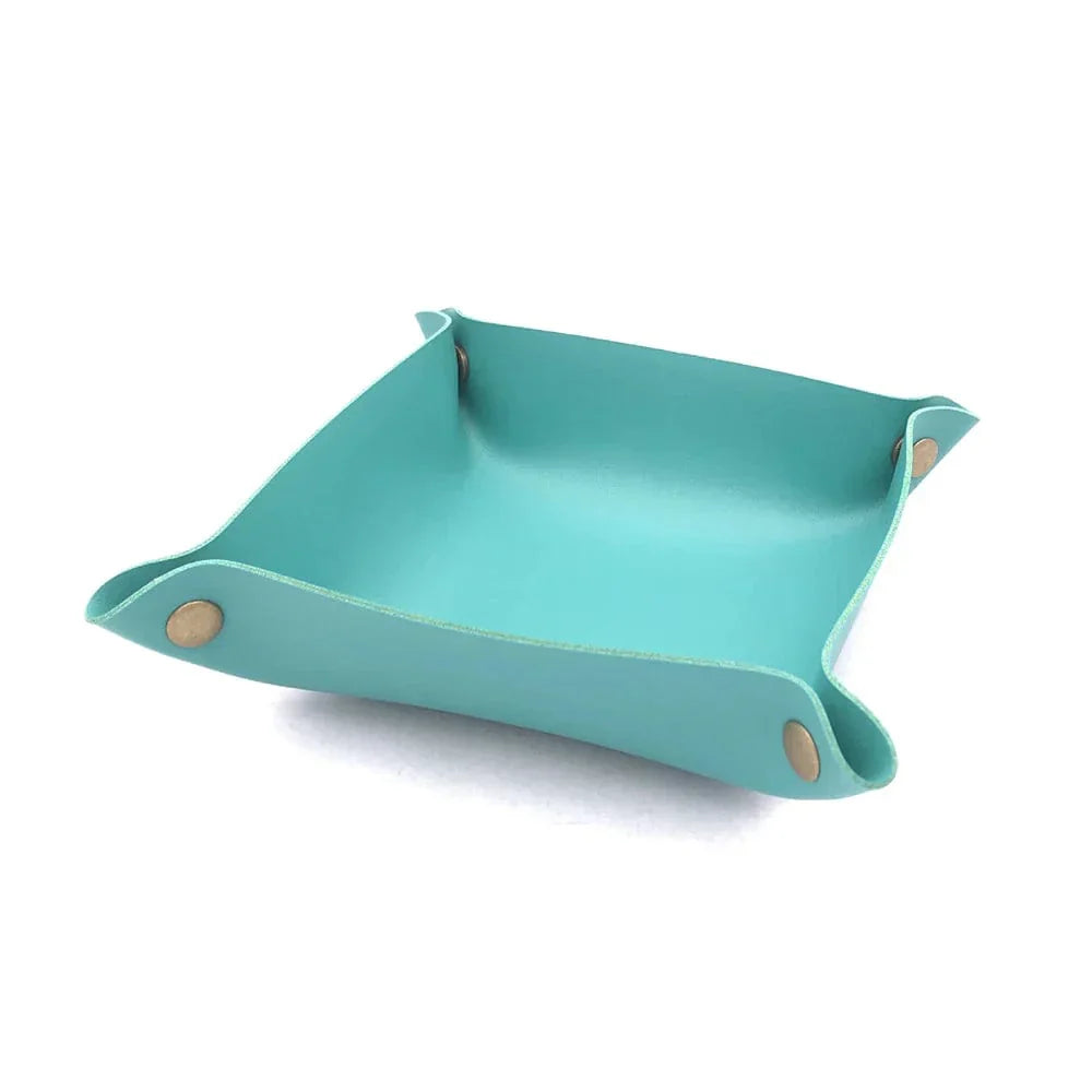 BowLift | Leather tray catch basin storage box