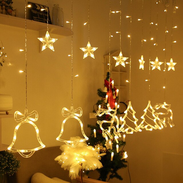 BowLift | Solar Moon Star Lamp LED String Lights Decoration
