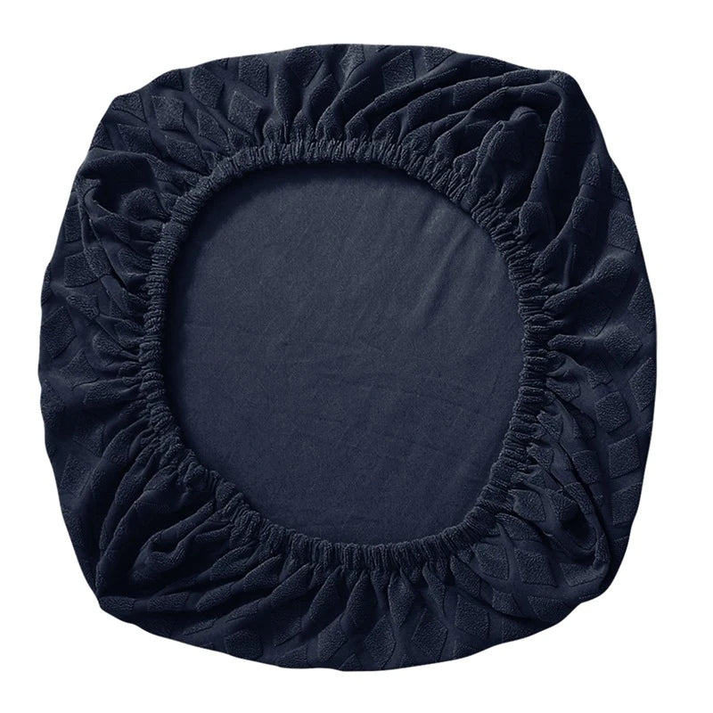 BowLift | Spandex elastic office chair cover Jacquard seat covers pineapple mesh fleece protective cover elastic computer seat protector