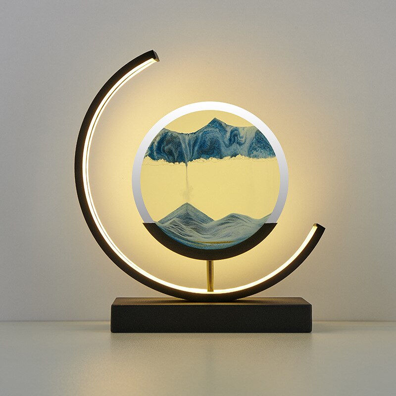 BowLift | Table Lamp Modern LED Sand Art Light