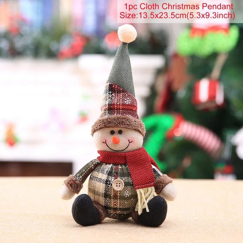 BowLift | Stylish Festive Santa Claus Doll for Elegant Holiday Decoration