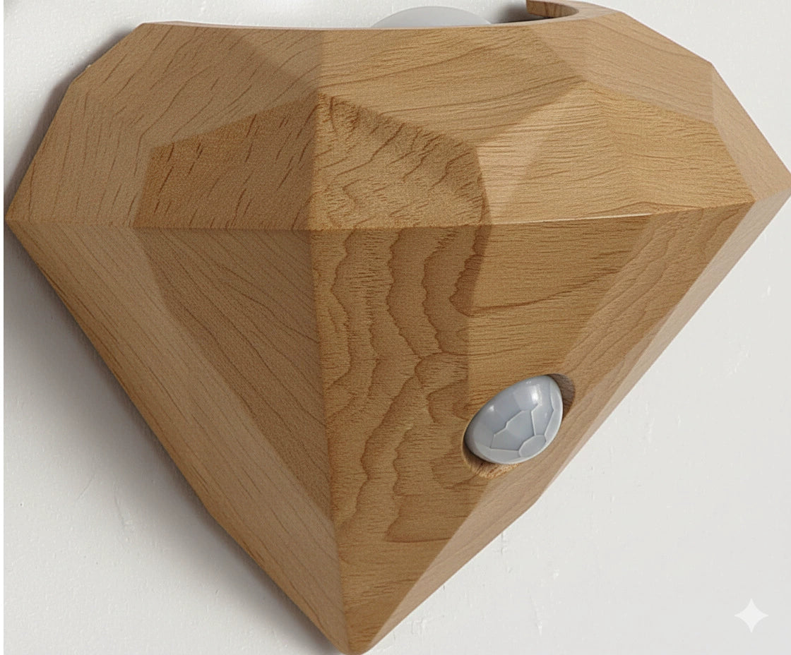 Premium Diamond Wall Lamp Night Light Motion-Sensing Magnetic Dimmable