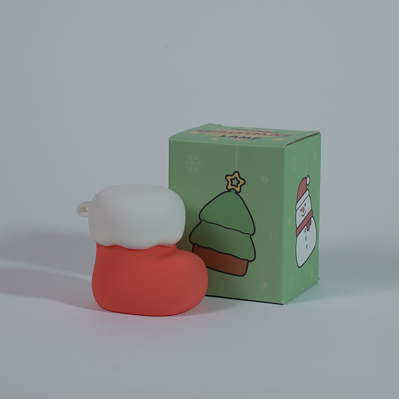 Creative Holiday Silicone Snowman Night Light