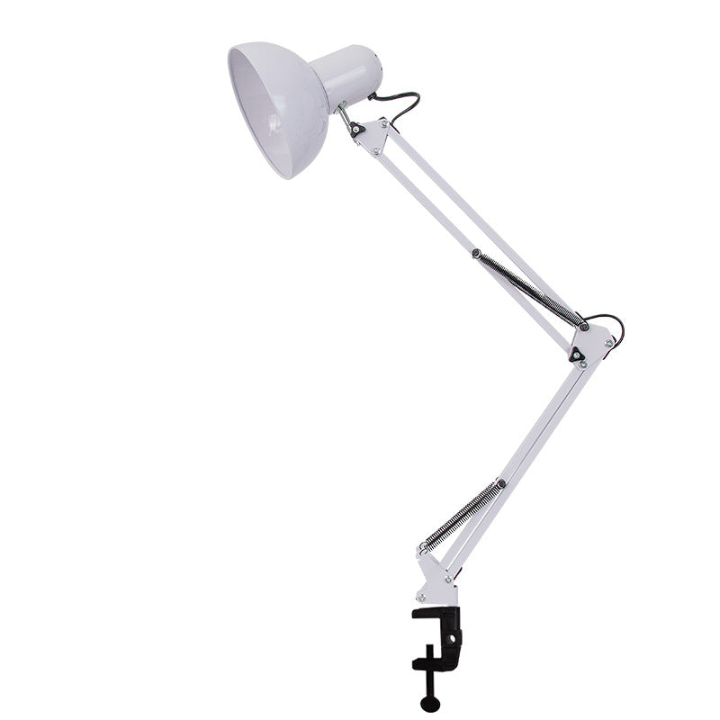 BowLift | Modern minimalist retractable table lamp with long arm and clip made of ABS with 1 light for the bedroom