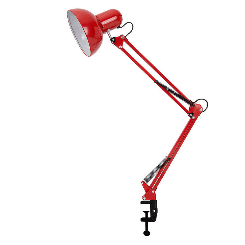BowLift | Modern minimalist retractable table lamp with long arm and clip made of ABS with 1 light for the bedroom