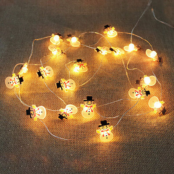 BowLift | Christmas Elk Snowman Decoration LED Copper Wire String Lights