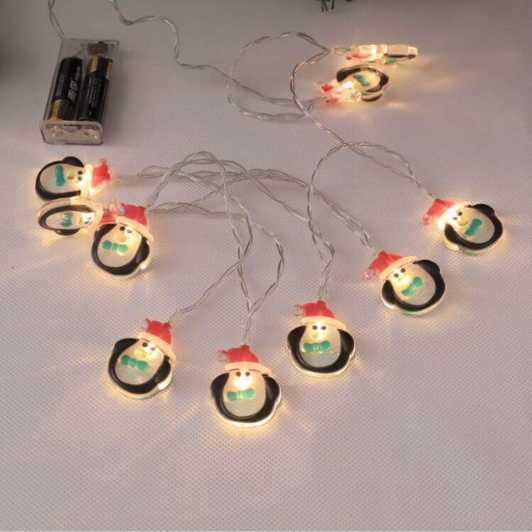 BowLift | Christmas Santa Claus Decorative LED Battery String Lights
