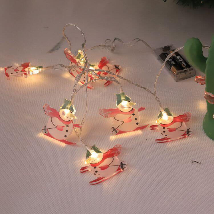 BowLift | Christmas Santa Claus Decorative LED Battery String Lights