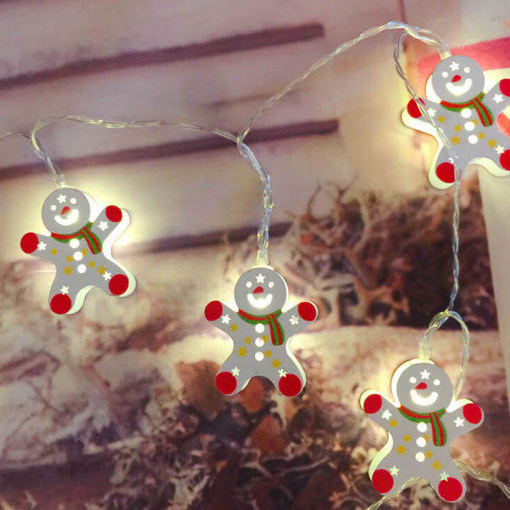 BowLift | Christmas Decorative String Light Painted Bells Elk Battery Box LED Light String Light