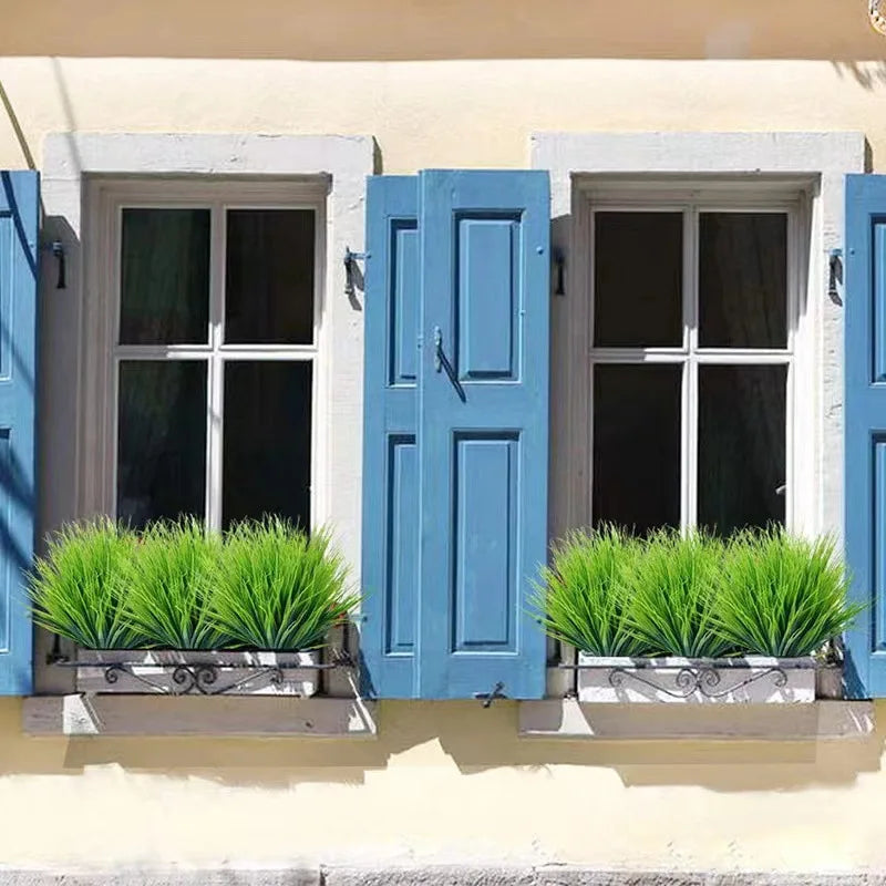 BowLift | Artificial Wheat Grass Plant Made of Plastic – Decorative Grass for Garden, Home and Outdoor Area