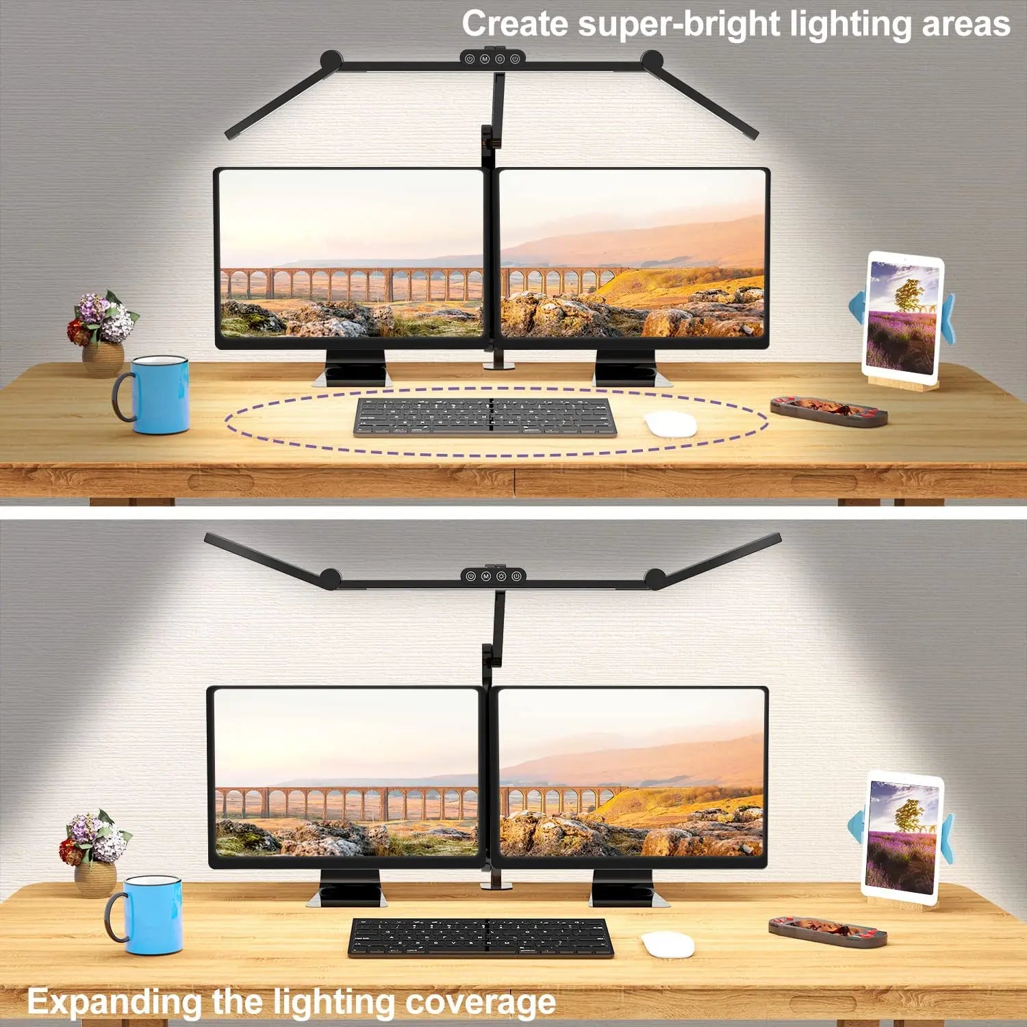 BowLift | Automatic Dimming Adjustable Atmosphere Desk Lamp