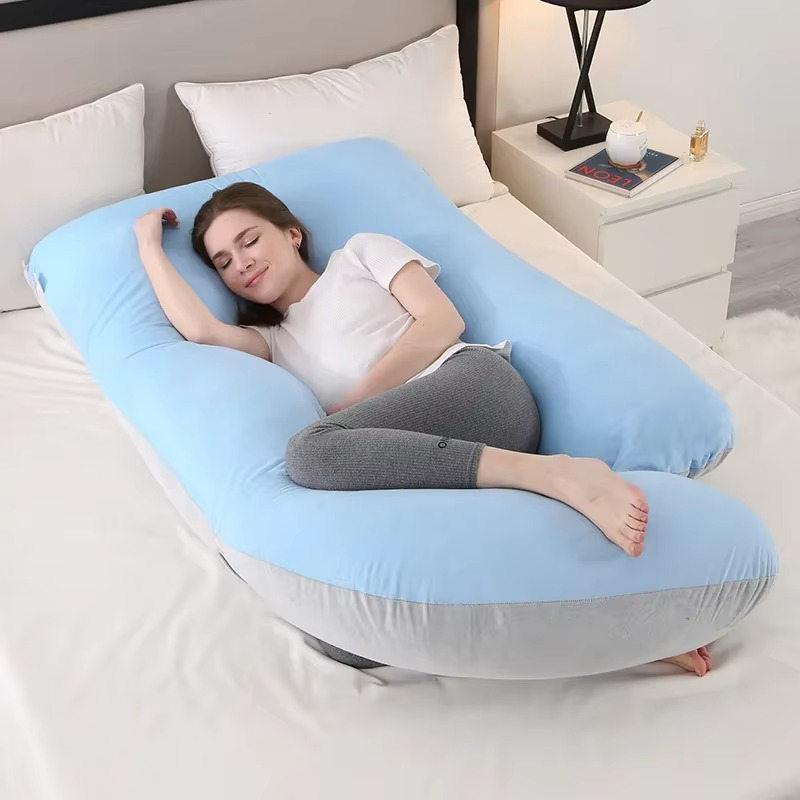 BowLift | J-Shaped Maternity Support Pillow for Side Sleeping and Breastfeeding