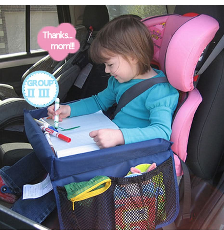 BowLift | children's travel tray for snacks and games - ideal for travelling