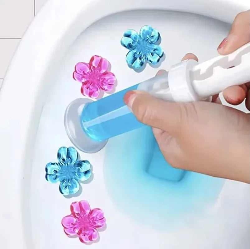 BowLift | Floroma WC-Gelflowers | Hygienic & Fragrant | 3-in-1 Cleaning | Decorative Flower Shape