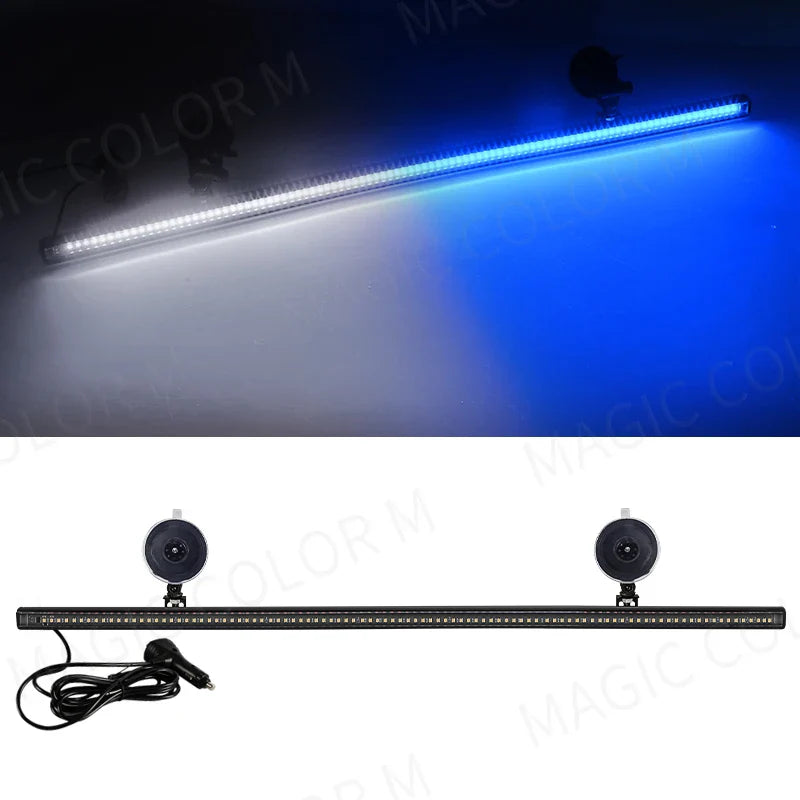 BowLift | 96 LED Strobe Light Bar – Veyra – (Car Emergency Warning)