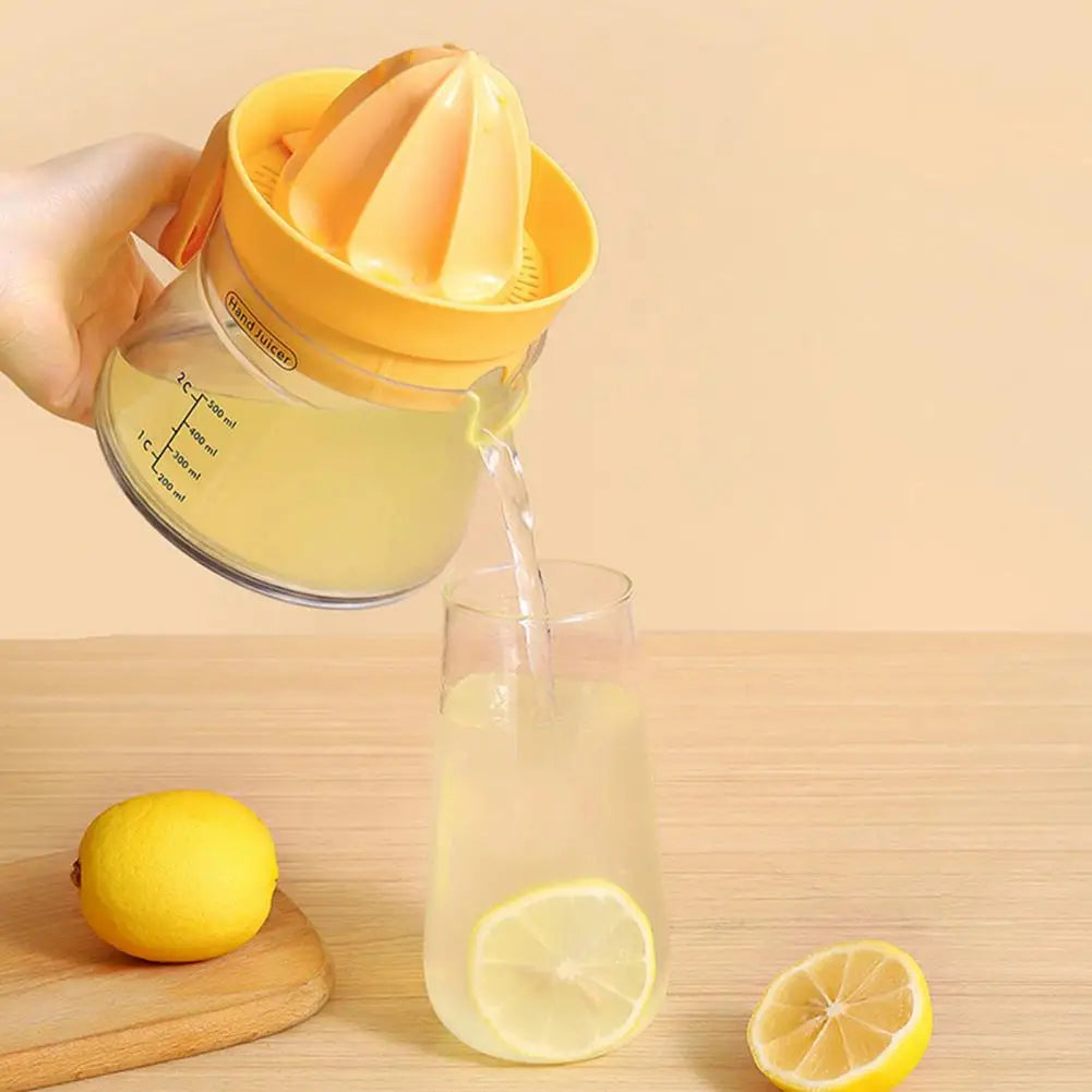 BowLift | Dual Press Hand Powered Effortless Lemon Fruit Juicer