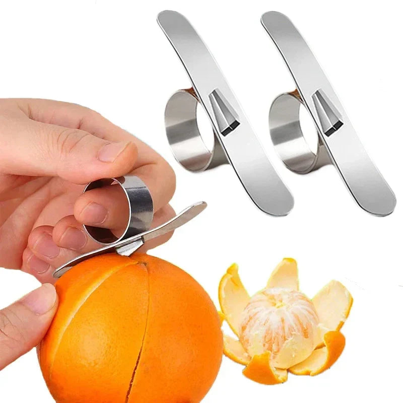 BowLift | Stainless Steel Finger Easy Fruit Orange Peeler