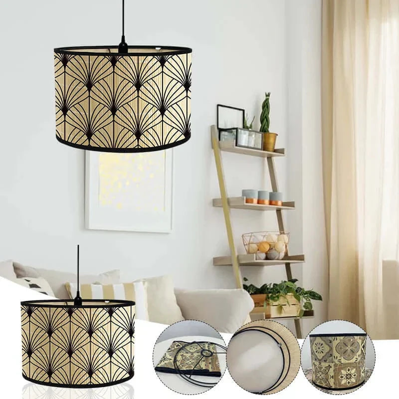 BowLift | Art Deco Drum Lampshade