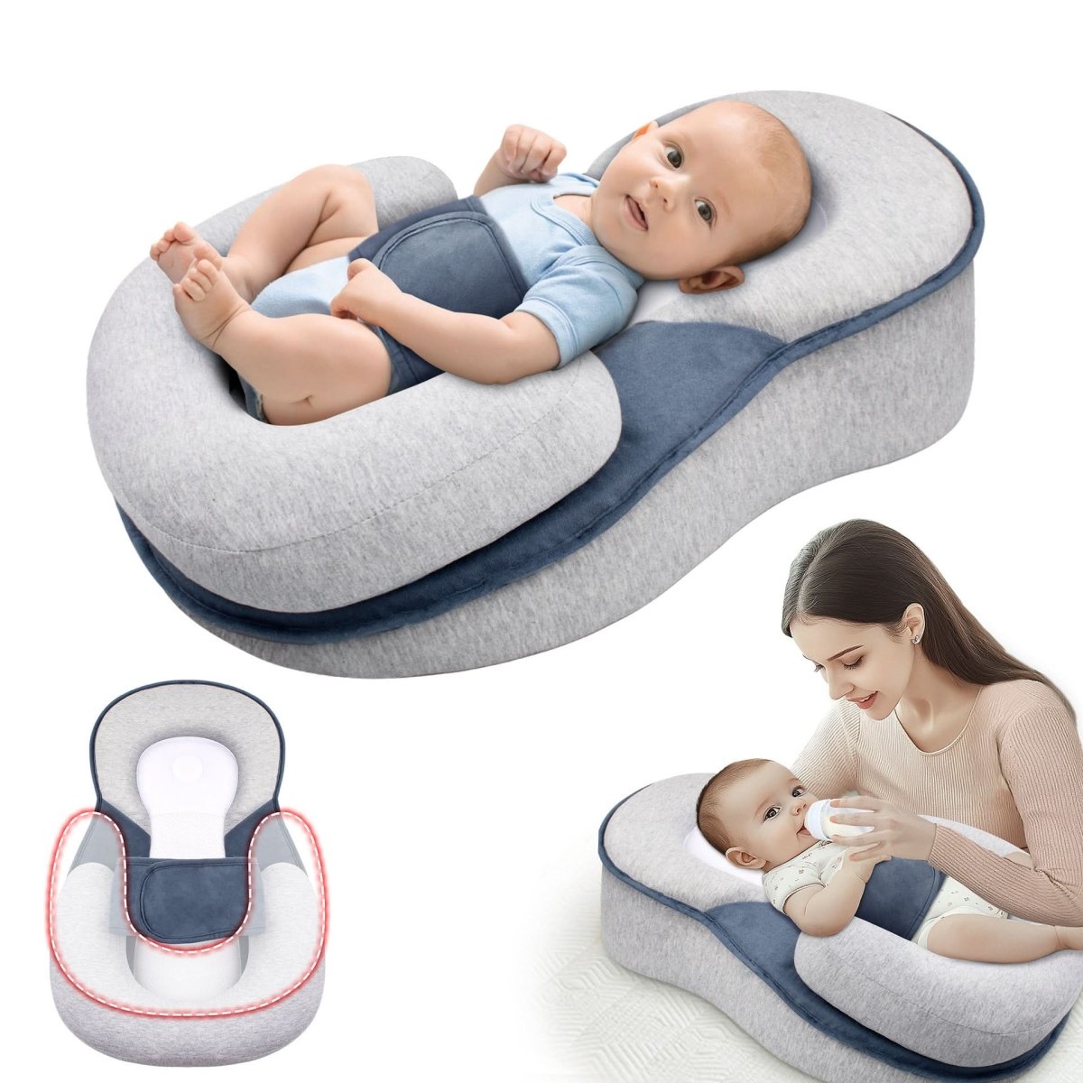 BowLift | Ergonomic pillow for safe baby sleep