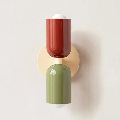 BowLift | Nordic LED Wall Lamp Modern Minimalist Cream Double Head Lights For Living Room Bedroom Besides Study Indoor Decoration Fixture