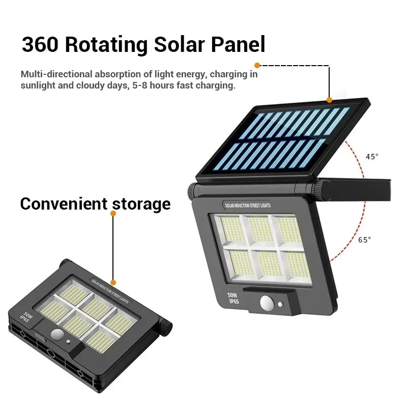 BowLift | EcoBright SolarWall Light | Efficient & Weatherproof | 6000K Cool White Light | For Outdoor Walls & Gardens