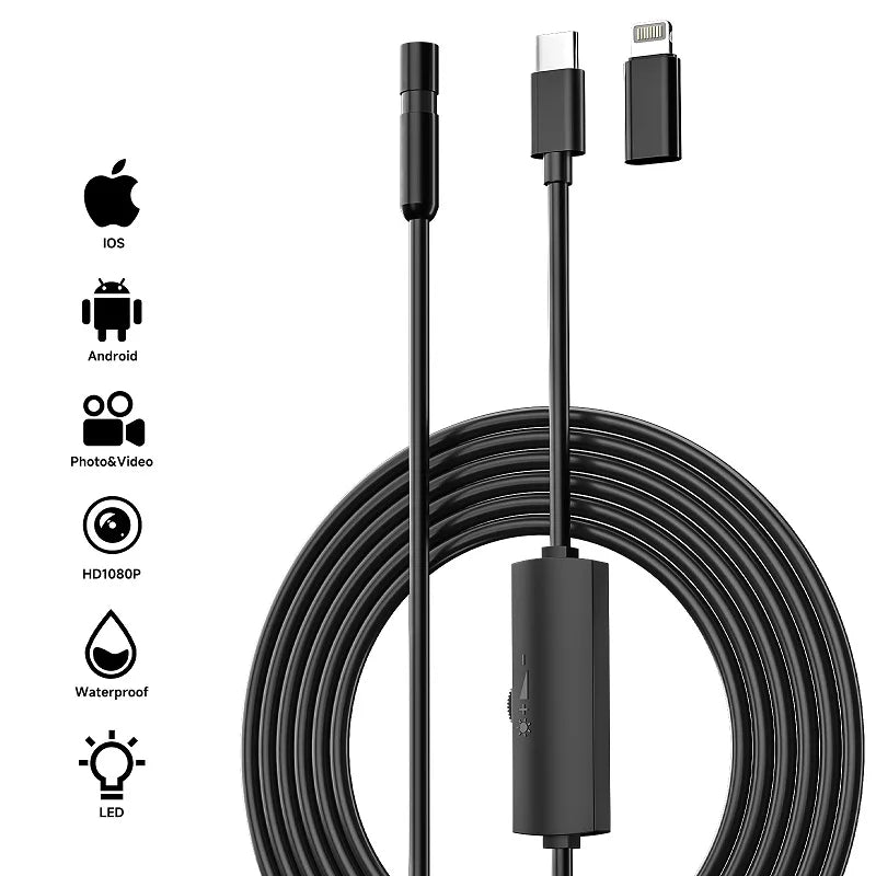 BowLift | USB Endoscope Waterproof Inspection Camera