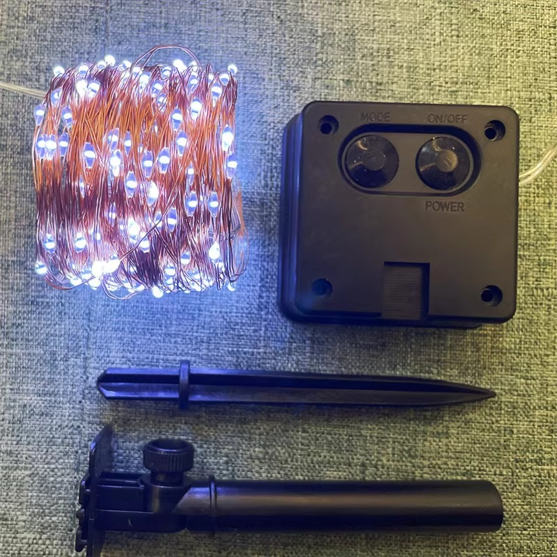 BowLift | Enchanted Solar LED Garden Lights – Copper Wire