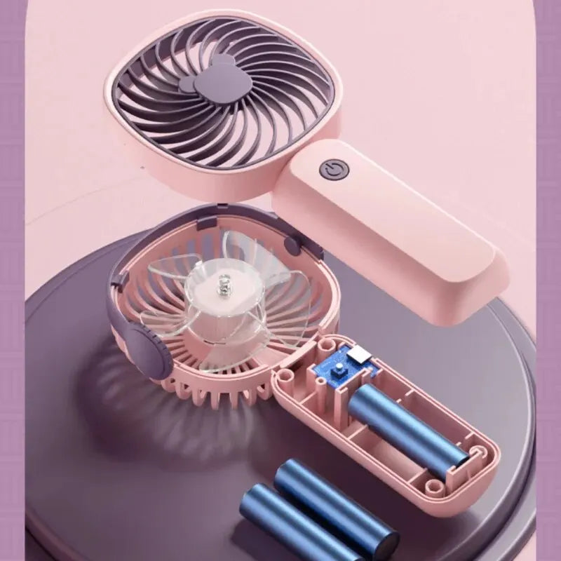 BowLift | Airvalo Mini Fan | USB & Rechargeable | Portable & Quiet | Compact Design