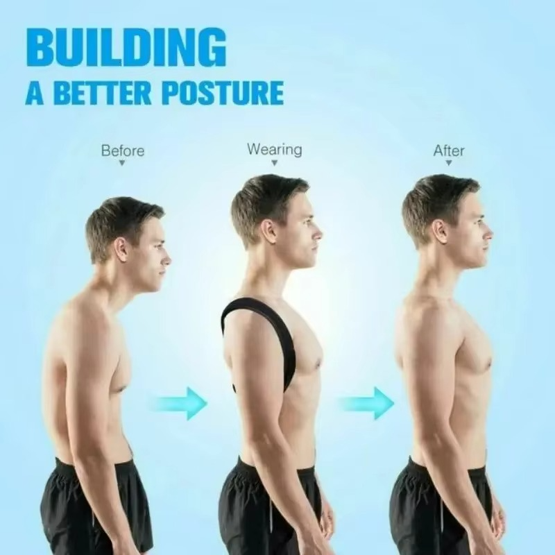 BowLift | Adjustable Breathable Back Posture Corrector for Improved Shoulder and Spine Alignment