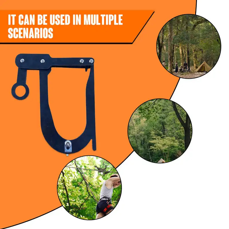 BowLift | Compact Rope Threading Bracket Clamp
