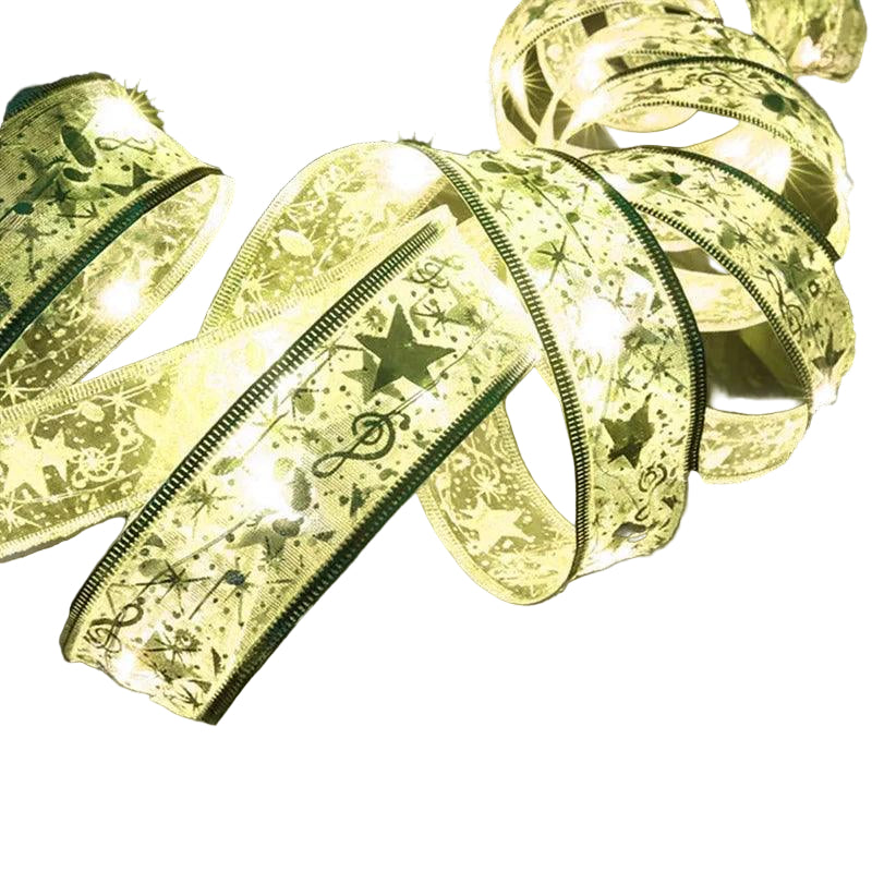 BowLift | Glowing LED Ribbon Pattern Elegant Christmas Decoration