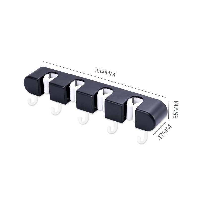 BowLift | Ultra Clean Wall-Mounted Mop Storage Hook