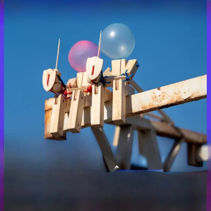 BowLift | Interactive Wooden Balloon Battle Game