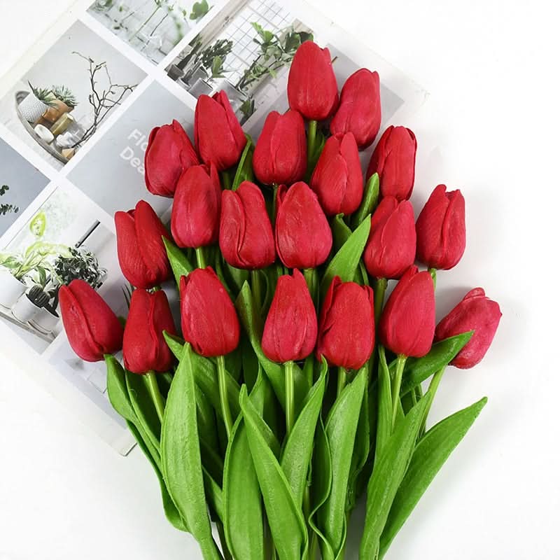 BowLift | Artificial Tulip Bouquet with Realistic Lifelike Flowers