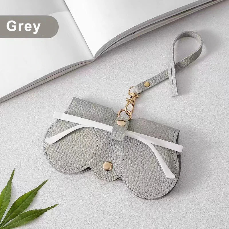 BowLift | Hanging PU Leather Sunglasses Pouch